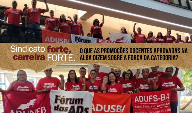 Sindicato forte, carreira forte: o que as promoções docentes dizem sobre a força da categoria?