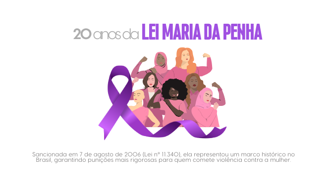 20 Anos da Lei Maria da Penha: Um marco da nossa luta, mas a defesa da vida das mulheres continua
