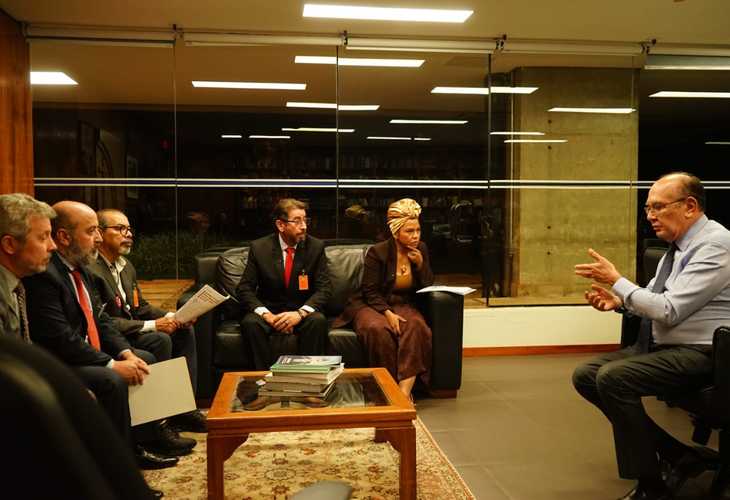 ANDES-SN participa de audiência com ministro do STF sobre o Piso Nacional do Magistério