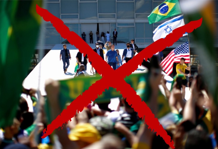 Bolsonaro aprofunda crise do governo com show de atrocidades e defesa da volta da ditadura militar