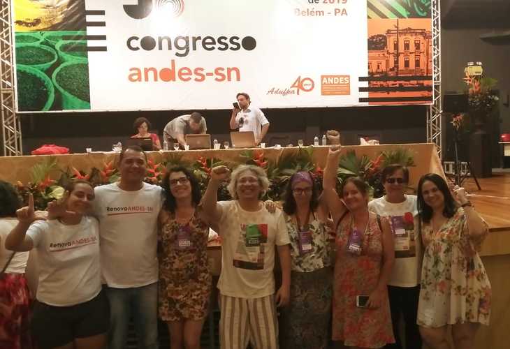 Congresso do Andes promove fortalecimento da categoria e aprova paridade de gênero na diretoria