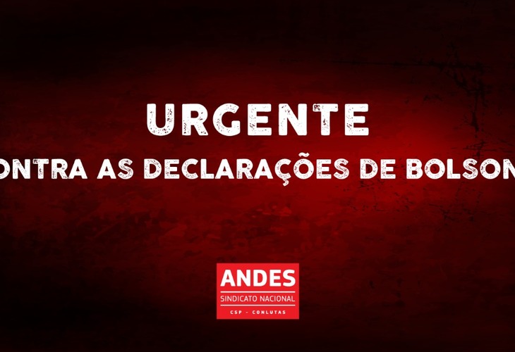 Em defesa da vida, basta Bolsonaro/Mourão