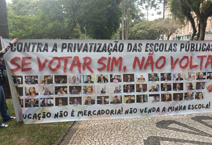 ANDES-SN expressa solidariedade a trabalhadores e trabalhadoras da educação do Paraná
