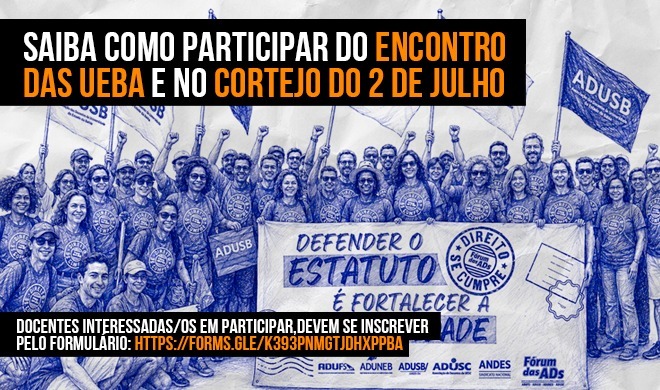 Saiba como participar do Encontro das UEBA e no Cortejo do 2 de Julho