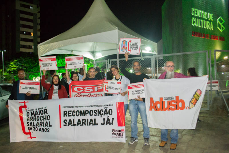 Em Vitória da Conquista, Rui Costa falta em cerimônia para fugir do diálogo com movimento docente