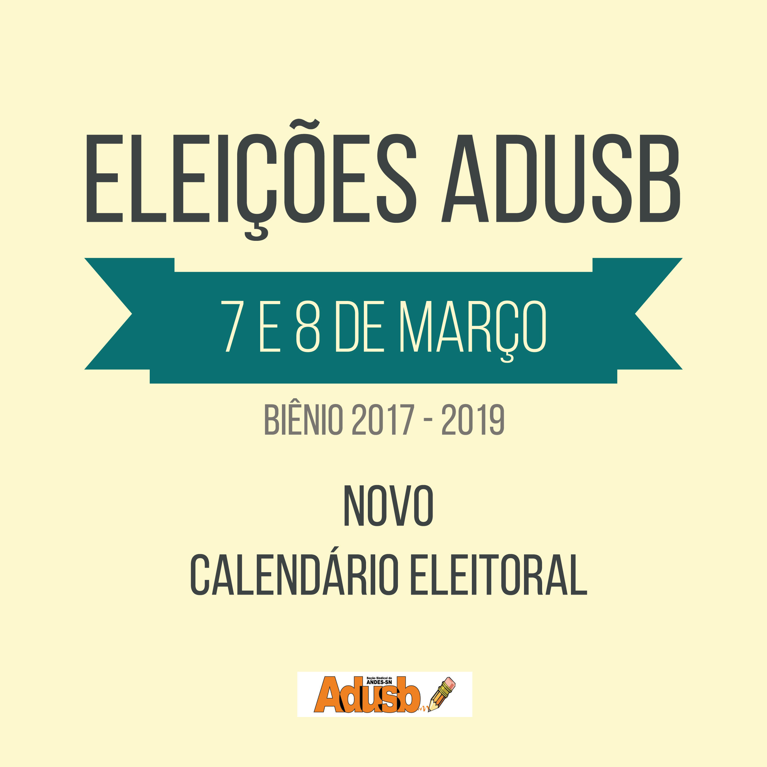 Eleições da Adusb: Comissão define novo calendário