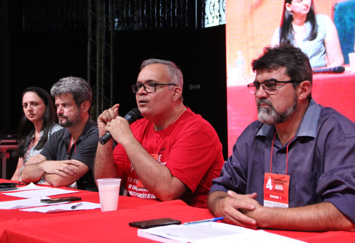 ANDES-SN apresenta tese sobre “Os desafios da conjuntura e a organização da Classe Trabalhadora” no IV Congresso da CSP-Conlutas