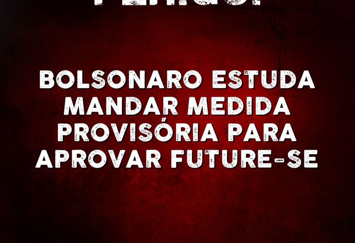 Ministro da Educação afirma que programa Future-se pode ser criado por MP