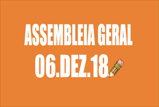 EDITAL DE CONVOCAÇÃO DE ASSEMBLEIA EXTRAORDINÁRIA - 6 DE DEZEMBRO DE 2018