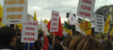Após o agitado Dia da Indignação, luta dos servidores continua firme no Rio Grande do Sul