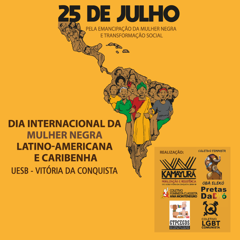Adusb e coletivos feministas preparam atividades para o dia 25 de julho na Uesb