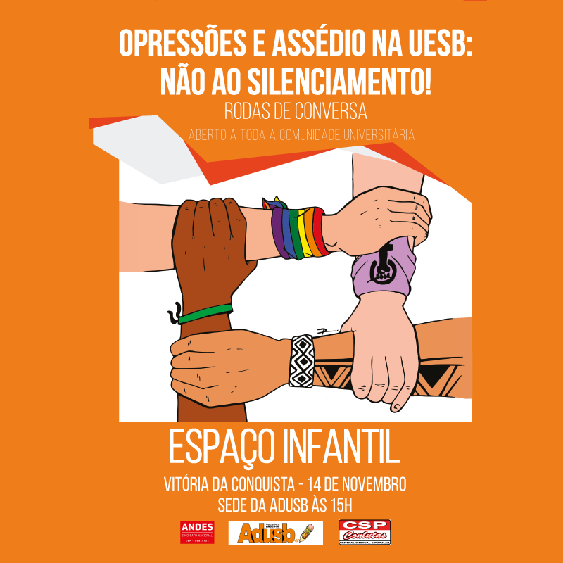 Roda de conversa contará com espaço infantil