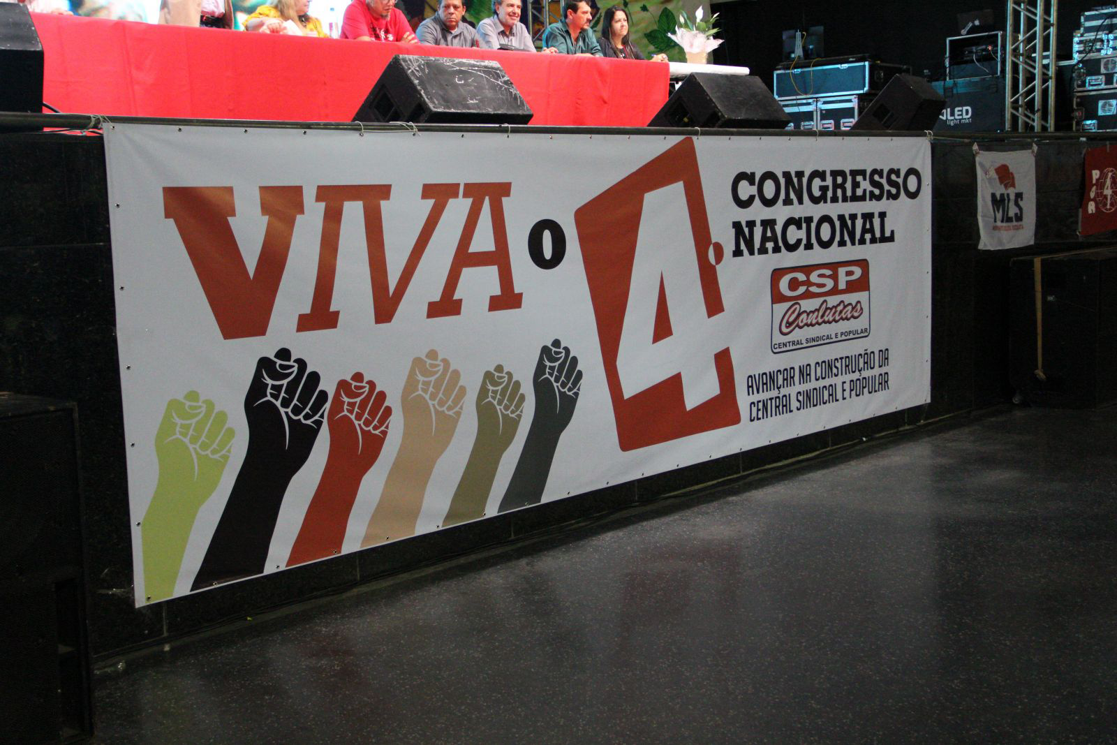 ANDES-SN presente no IV Congresso da CSP-Conlutas que começa em Vinhedo/SP