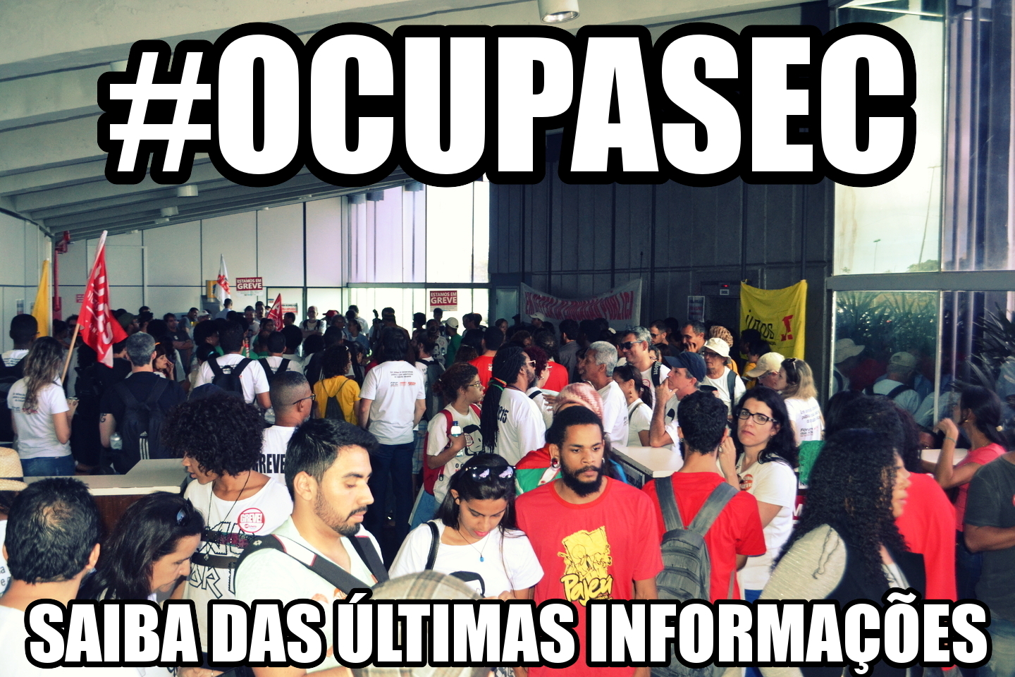 Ocupação da Secretaria de Educação