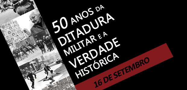 Os 50 anos da Ditadura Militar serão discutidos em atividade da Adusb