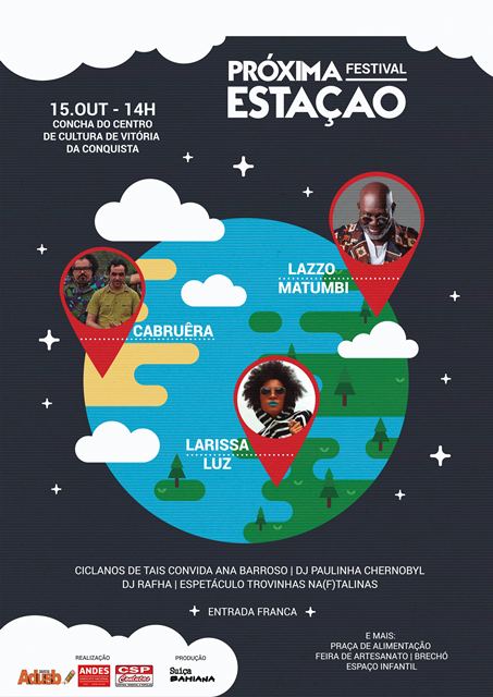 Adusb comemora o dia da professora e do professor com o Festival Próxima Estação