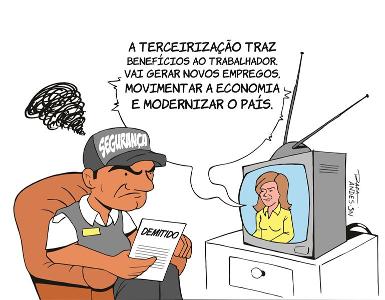 PGR pede inconstitucionalidade de lei que permite terceirização da atividade fim