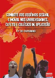 17 de outubro: Dia de Combate aos assédios sexual e moral