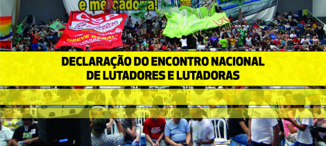 Encontro Nacional de Lutadores e Lutadoras aprova resolução política