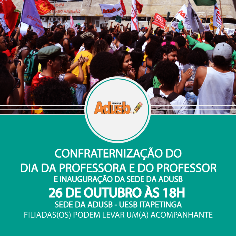 Confraternização Dia do(a) Professor(a) em Itapetinga