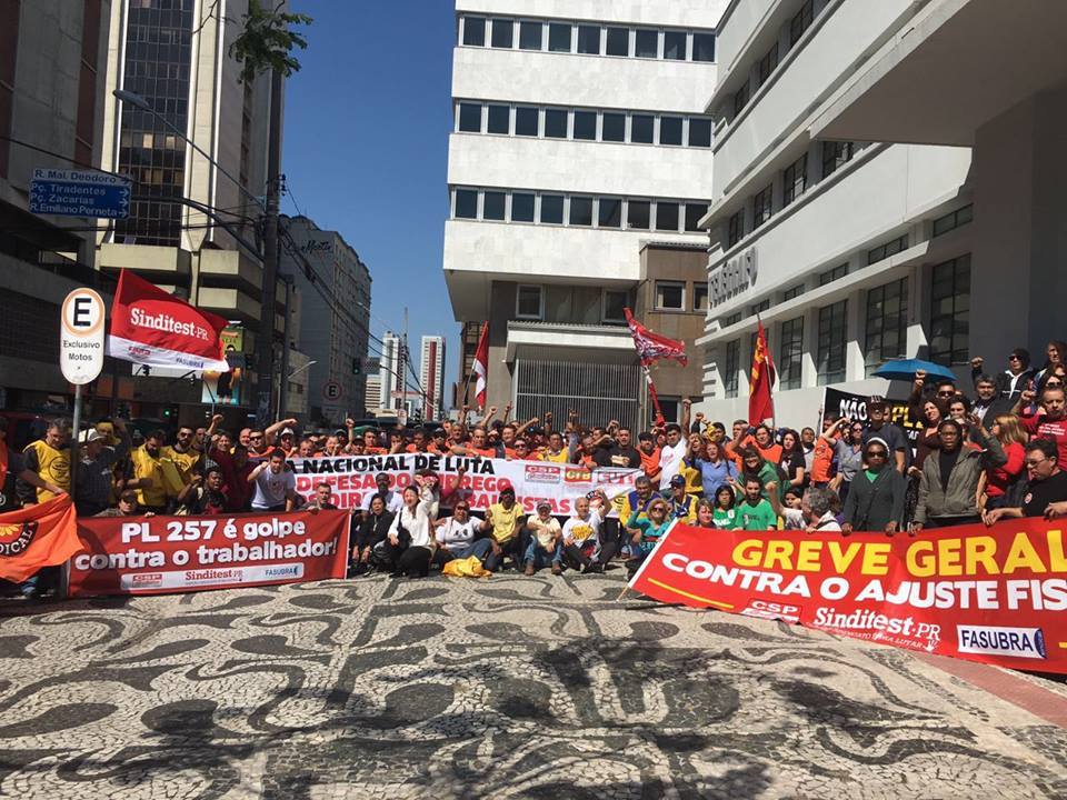 Com ações em diversos estados do país, CSP-Conlutas participa do Dia Nacional de Mobilizações, Paralisações e Protestos e defende Greve Geral