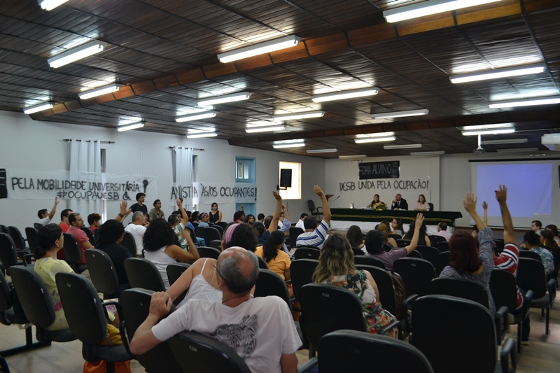 CONSU apoia a Ocupação estudantil e se posiciona contra a reintegração de posse