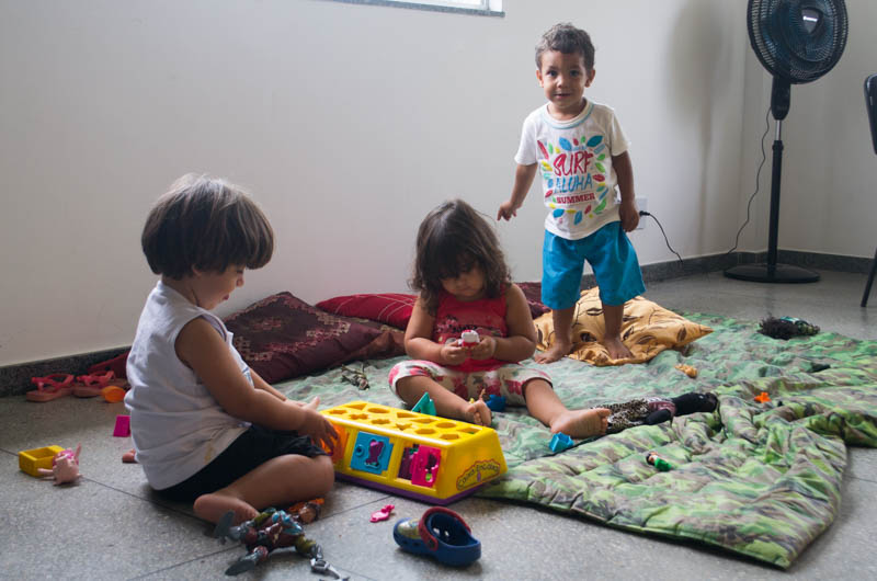 Espaço infantil recebe crianças do Seminário Gênero, Raça e Classe