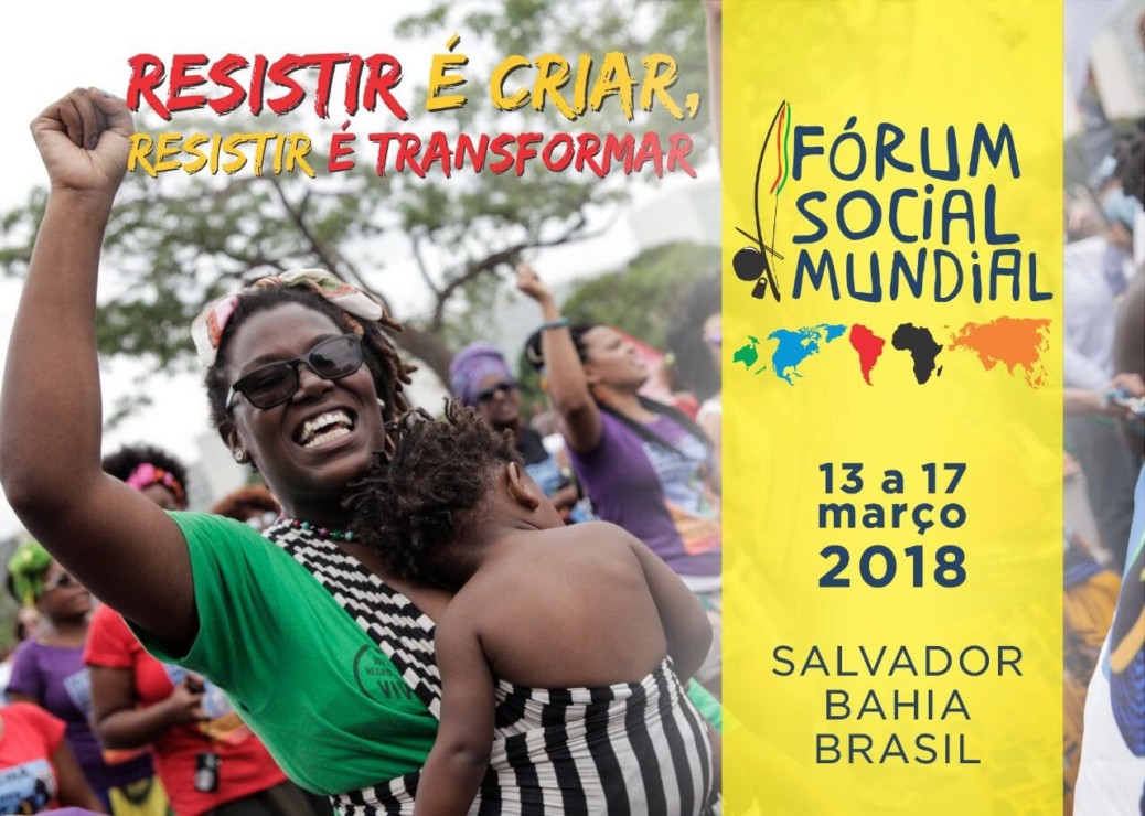 Fórum Social Mundial: Prazo para participação na delegação da Adusb encerra nessa sexta-feira (9)