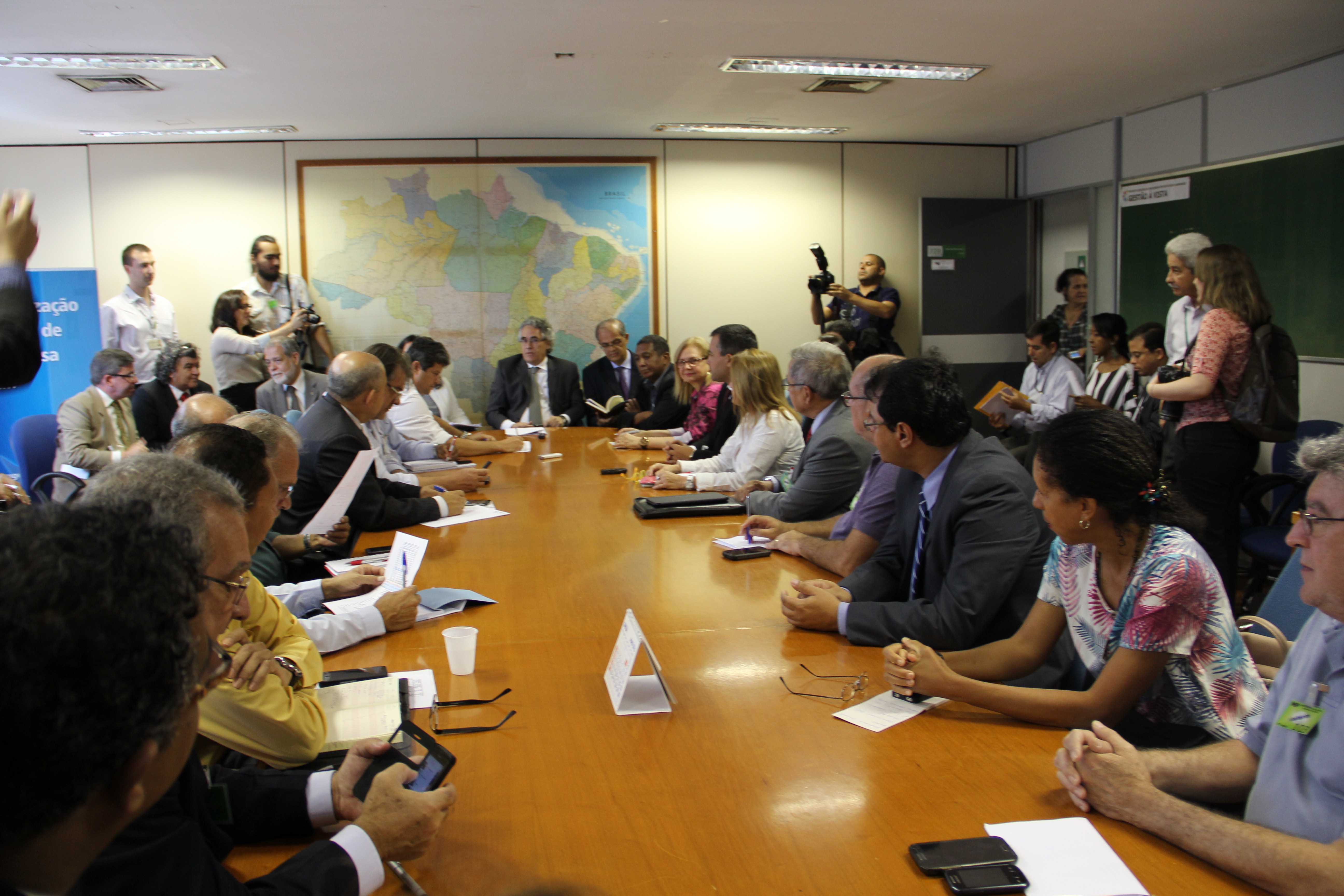 Fórum nacional de entidades dos servidores públicos federais tem primeira reunião com o Ministério do Planejamento