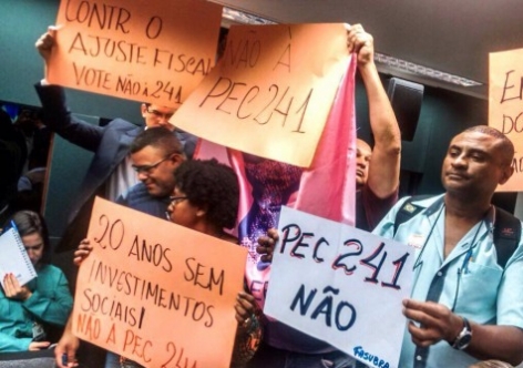 PEC 241 pode ser votada no dia 10 de outubro