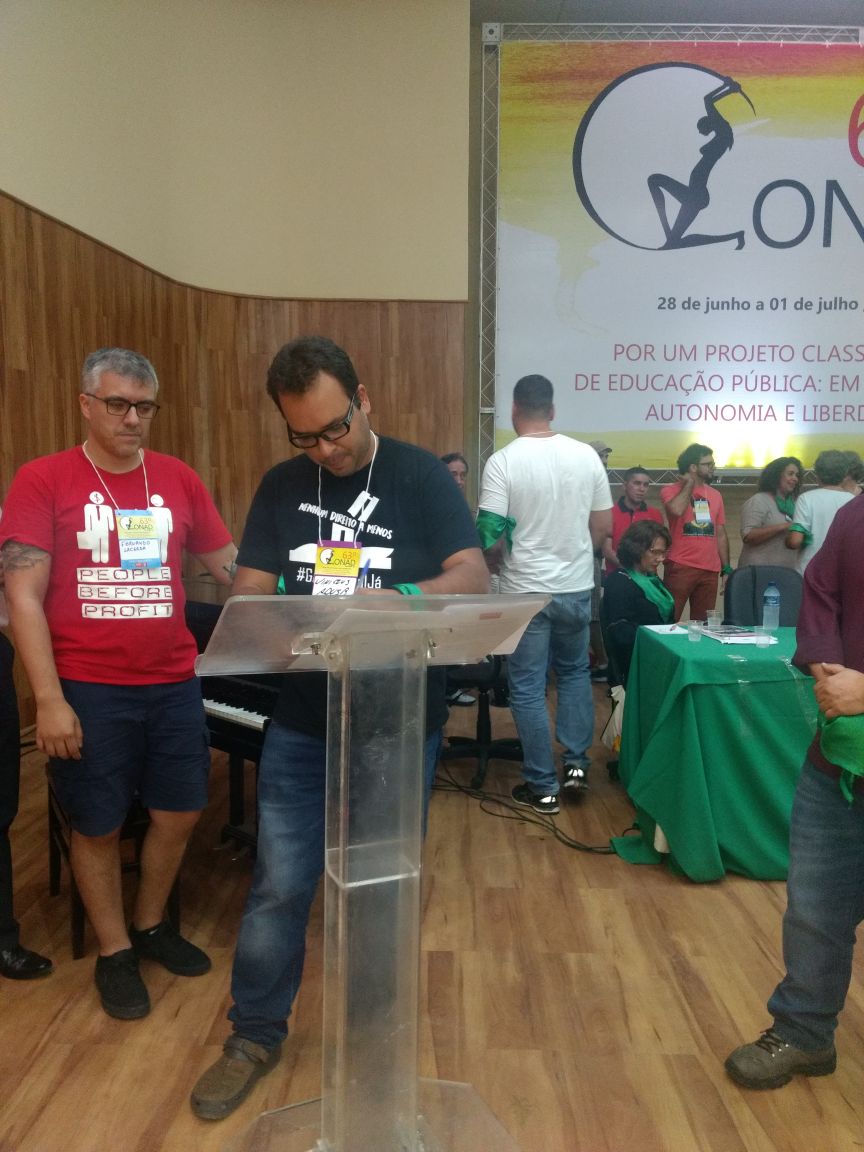 Diretor da Adusb faz parte da nova gestão do Andes-SN