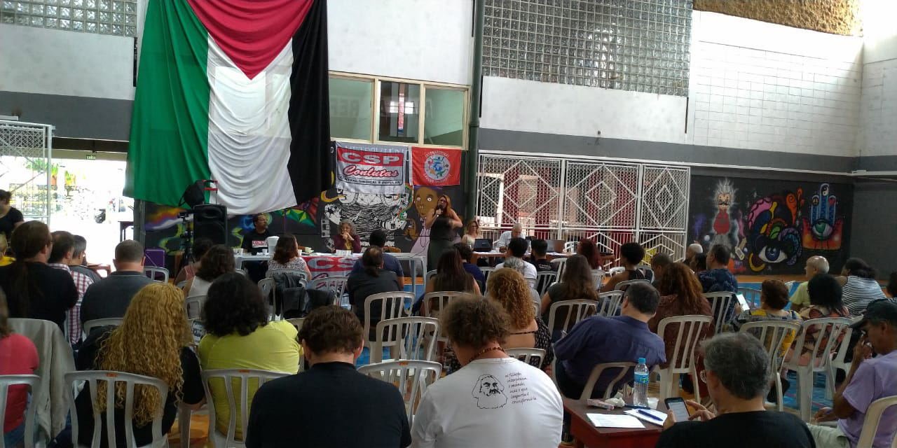 Reunião ampliada da CSP-Conlutas discute lutas no Brasil e no mundo e planeja próximas tarefas